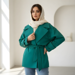 کراپ بارونی آستردار طرح یوک دار